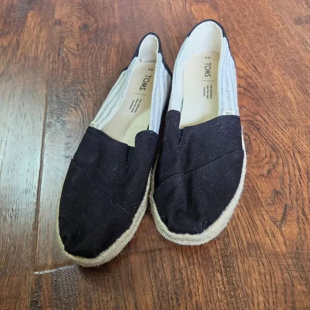 Toms Alpargata University Ivy League Stripe Espadrilles